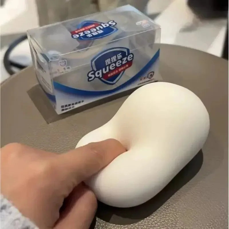 /Crunchy Soap Ball Squishy Stress Ball Filled Soft Squeeze Fidget Toy Anti-Stress Anxiety Relief Hand Decompression Toy