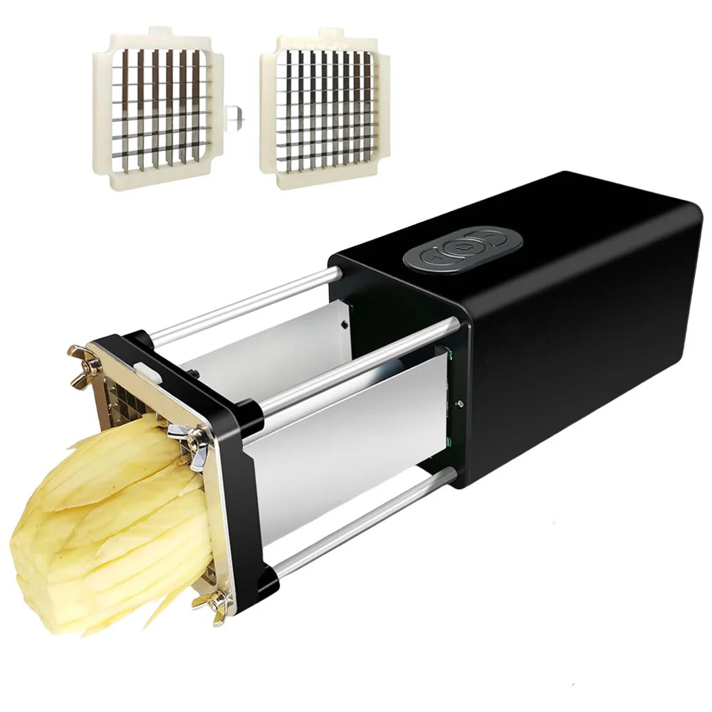 2026 Multifunctional Electric Vegetable Cutter, Home Electric Dicer & Slicer for Strips, Dices & French Fries
